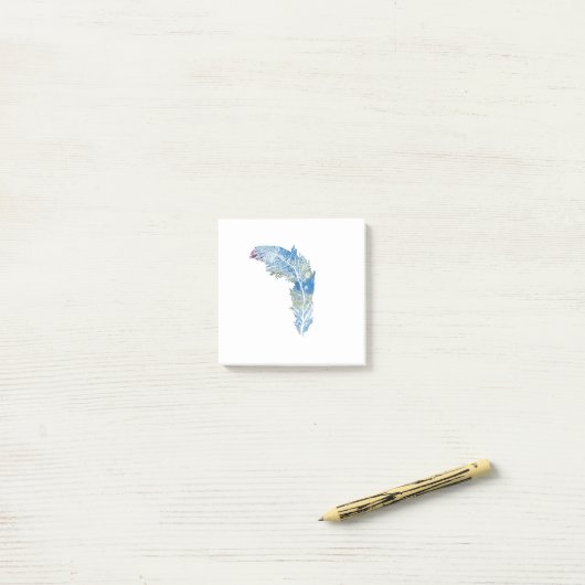 Post-it® Plumes (Sur un bureau)