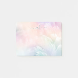 Post-it® Plumes de bouffée minimaliste Pastel élégant Arc-e
