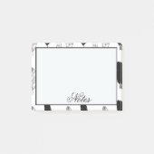 Post-it® Plumes noires et blanches (Devant)