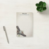 Post-it® Plumes sur texturé Arrière - plan personnalisé (Bureau)