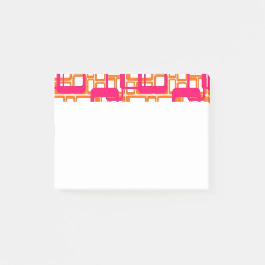 Post-it® Plus Ouvert Rectangles Modernes Du Milieu Du Siècl (Devant)