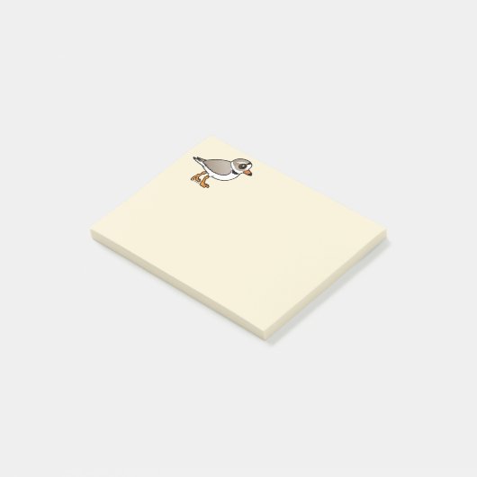 Post-it® Pluvier sifflant de Birdorable (Incliné)