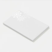 Post-it® Pneus après-le-Notes-Snowflakes (Incliné)