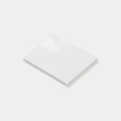 Post-it® Pneus après-le-Notes-Snowflakes (Incliné)