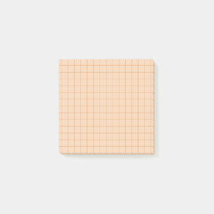 Post-it® Pocher À damiers grille Motif esthétique Bureau