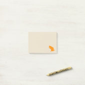 Post-it® Poignée de chats de gingembre (Sur un bureau)