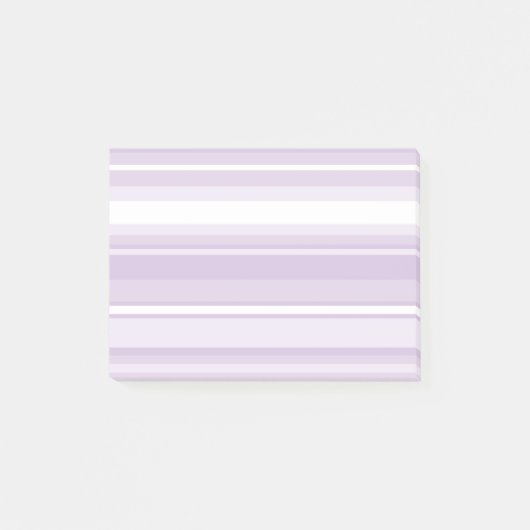 Post-it® Poignée rayures violettes (Devant)
