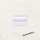 Post-it® Poignée rayures violettes (Sur un bureau)