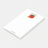 Post-it® Poignée rouge de mer Cushion Seamstress (Incliné)