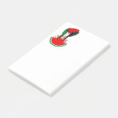 Post-it® Poing de résistance palestinienne sur le symbole d (Incliné)