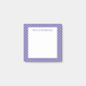 Post-it® Point Polka de Periwinkle (Devant)