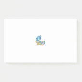Post-it® Point, Sherpa Blue, Design de sable doré (Devant)
