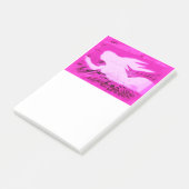 Post-it® pointant rose mermaid (Incliné)