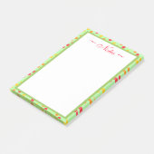 Post-it® Pointe Polka d'art moderne (Incliné)
