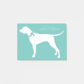 Post-it® Pointer Chien Chien Chiot Anglais Setter (Devant)