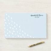 Post-it® Points Abstraits modernes Motif géométrique (Sur un bureau)