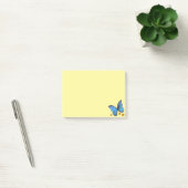 Post-it® Points Blue Butterfly & Gold Confetti (Bureau)