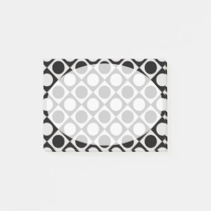 Post-it® Points & Carrés / noir blanc + vos idées