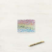 Post-it® Points d'aquarelle (Sur un bureau)