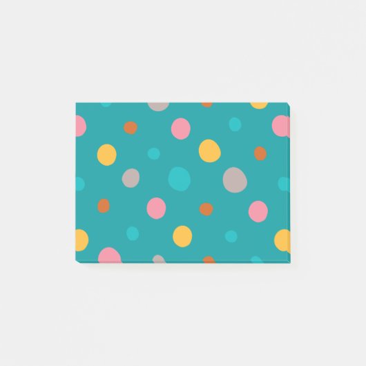 Post-it® Points d'aquarelle multicolores 6 (Devant)