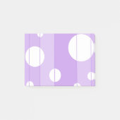 Post-it® Points et rayures dans FairytalePurple (Devant)