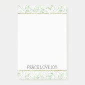 Post-it® Points Étincelle Verte Glitz Or     (Devant)