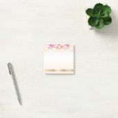 Post-it® Points Modernes,Confettis,Fleurs - Personnalisé (Bureau)