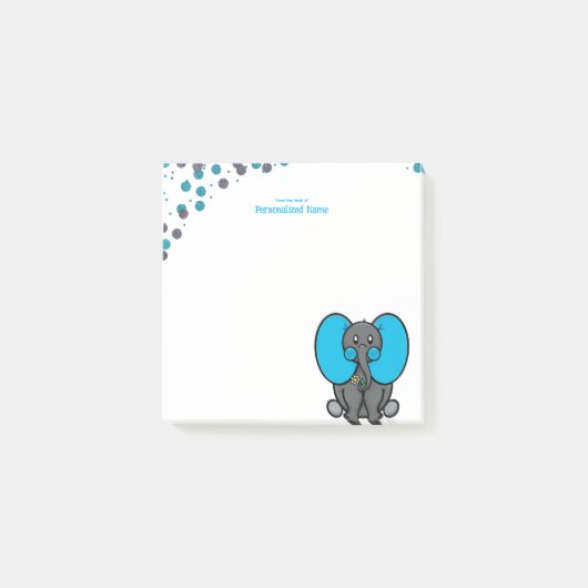 Post-it® Points Phant du ventre (Devant)
