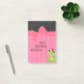 Post-it® Points polka, Grenouille mignonne - Message motiva (Bureau)