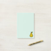 Post-it® Poire - Collection de Fruits - (Sur un bureau)