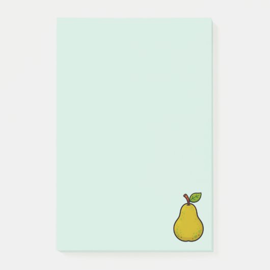 Post-it® Poire - Collection de Fruits - (Devant)