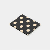 Post-it® Pois Black Cream (Incliné)