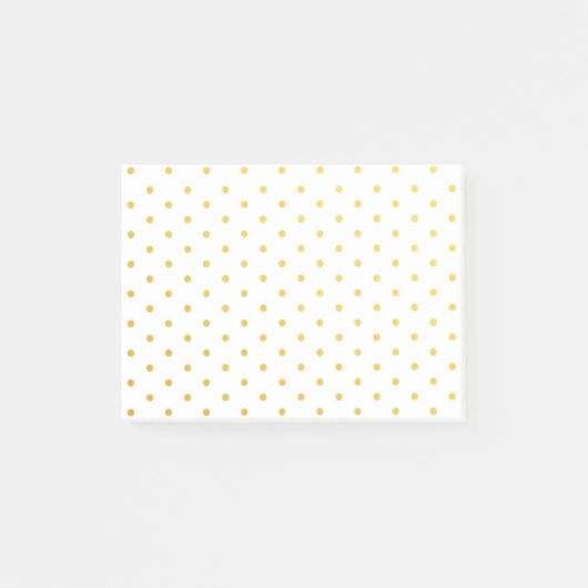 Post-it® Pois d'or de mode (Devant)