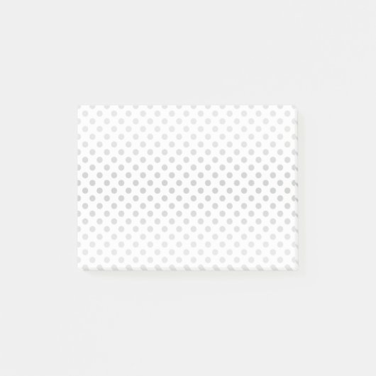 Post-it® Pois Silver Gradient par Shirley Taylor (Devant)