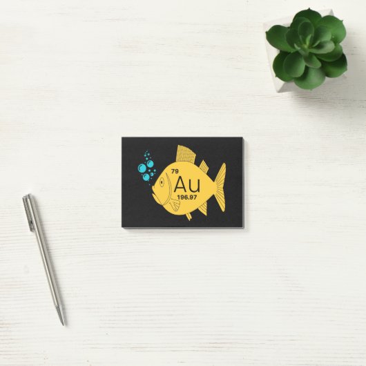 Post-it® Poisson d'or (Bureau)