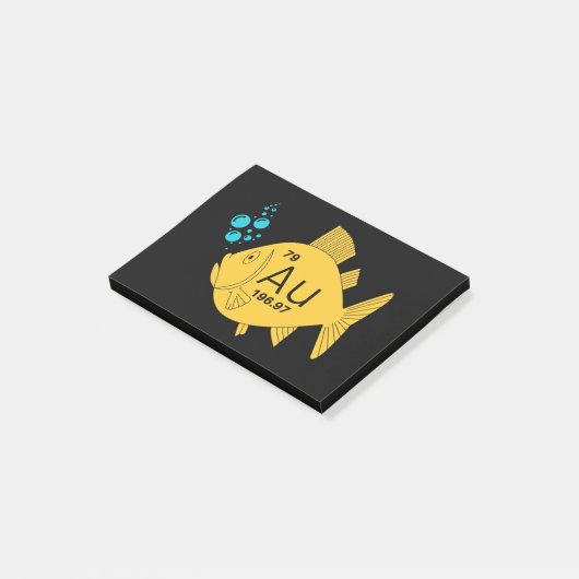 Post-it® Poisson d'or (Incliné)