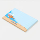 Post-it® Poisson et appât amoureux (Incliné)