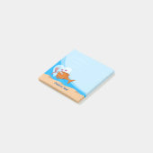 Post-it® Poisson et appât amoureux (Incliné)
