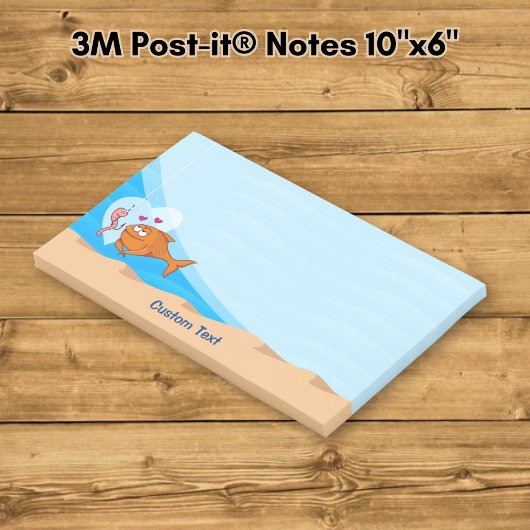 Post-it® Poisson et appât amoureux