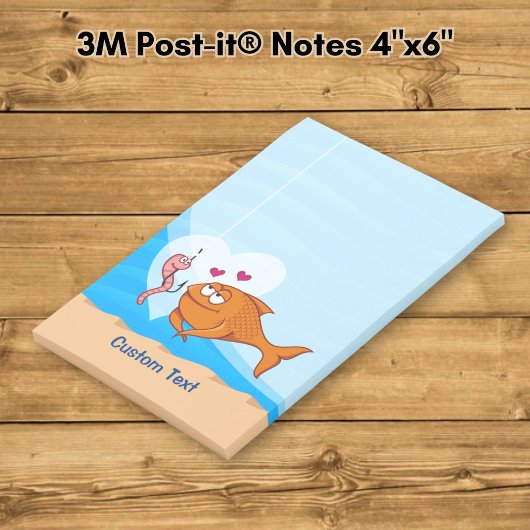 Post-it® Poisson et appât amoureux