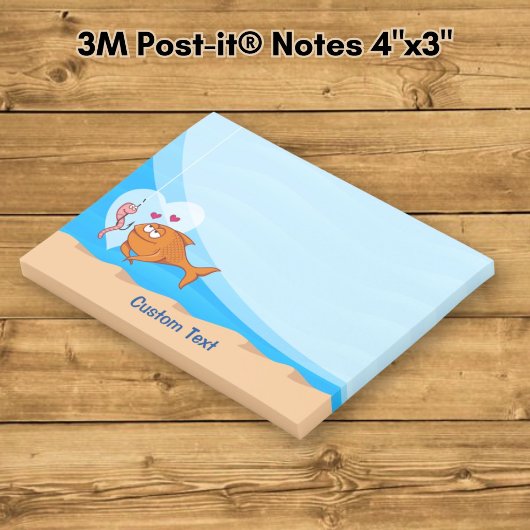 Post-it® Poisson et appât amoureux