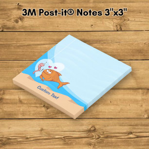 Post-it® Poisson et appât amoureux