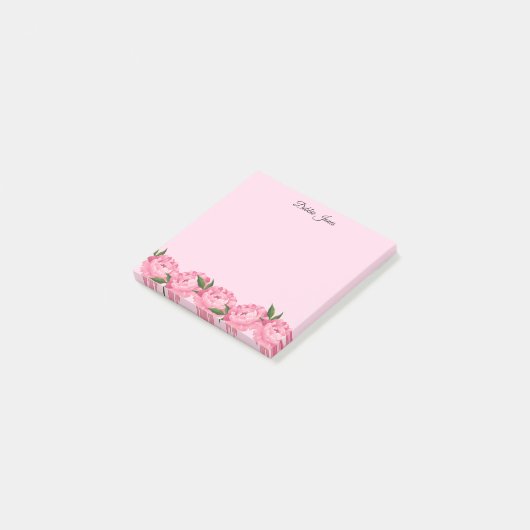 Post-it® Poisson rose post-it-notes (Incliné)
