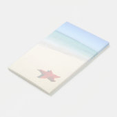 Post-it® Poisson Rouge Sur La Plage De Sable Blanc (Incliné)