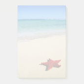 Post-it® Poisson Rouge Sur La Plage De Sable Blanc (Devant)