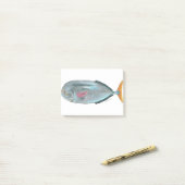 Post-it® poissons louvar (Sur un bureau)