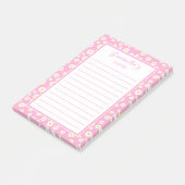 Post-it® Poissons rose Boho (Incliné)