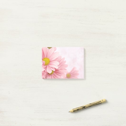 Post-it® Poitrine rose Post-it-Notes (Sur un bureau)