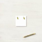 Post-it® Poivrons verts (Sur un bureau)