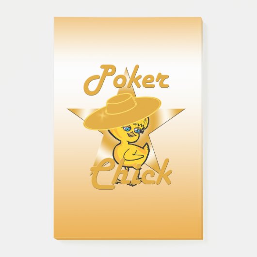 Post-it® Poker Chick #10 (Devant)